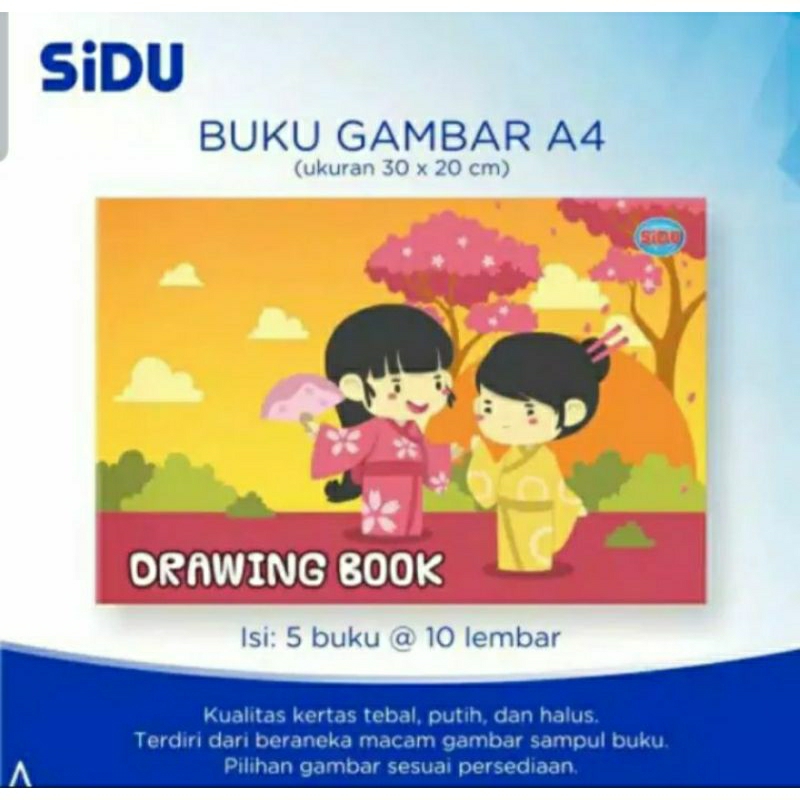 Jual Buku Gambar Sidu A4 Shopee Indonesia 6304