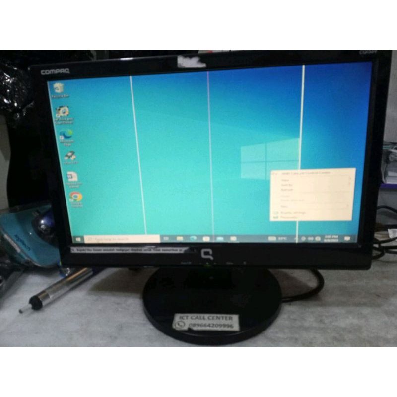 Jual monitor lcd komputer hp 16 minus Shopee Indonesia