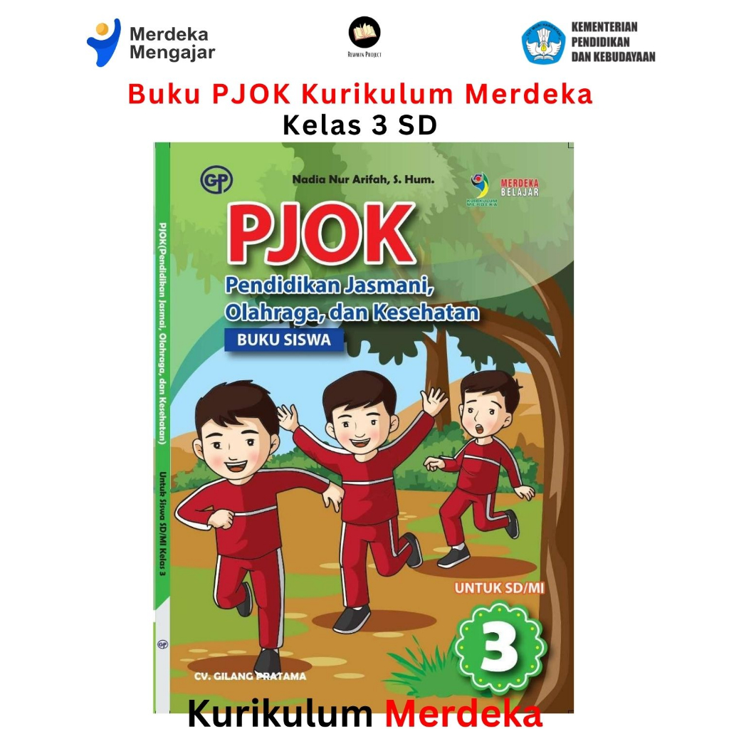 Jual Buku SISWA PJOK GP Kelas 3 SD Kurikulum Merdeka | Shopee Indonesia