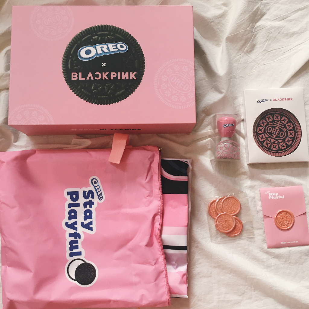 Jual RARE BLACKPINK OREO KOREA SPECIAL BOX PC PHOTOCARD SET WAXSEAL ...