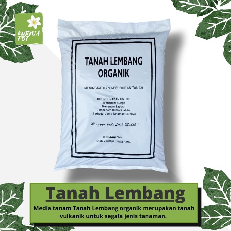 Tanah Lembang Organik Media Tanam Vulkanik Nutrisi Tanaman Bunga Buah