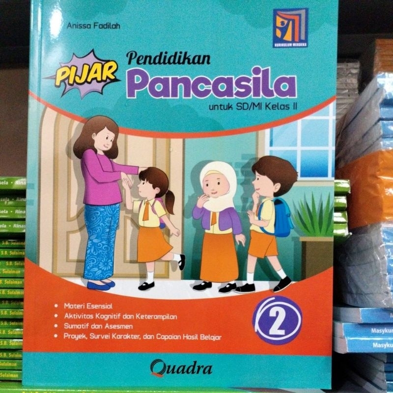 Jual Pijar Pendidikan Pancasila Kelas 2 Sd Penerbit Quadra Kurikulum