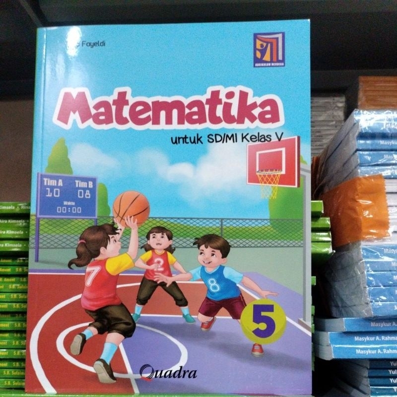 Jual Matematika Kelas 5 SD Penerbit Quadra Kurikulum Merdeka | Shopee ...