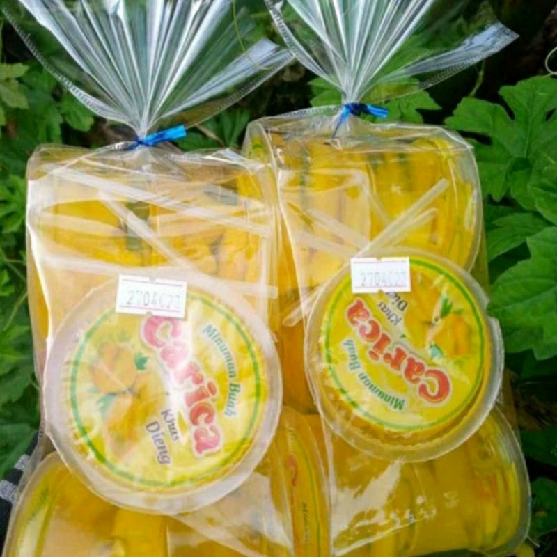 Jual Minuman Carica Khas Dieng Asli Isi 6 Cup Jumbo Shopee Indonesia