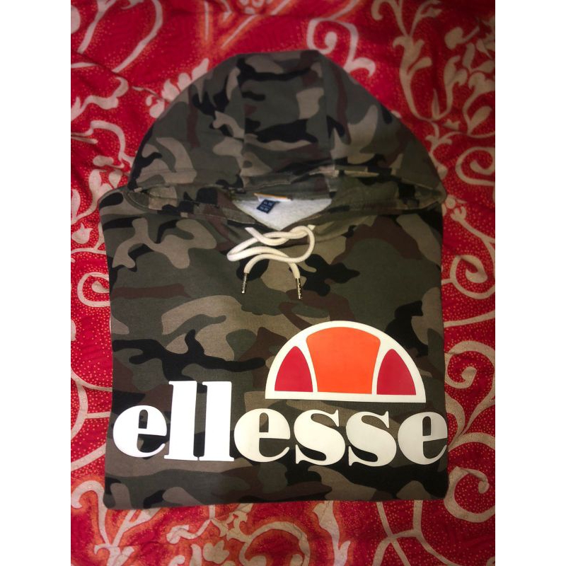 Ellesse hoodie camouflage best sale