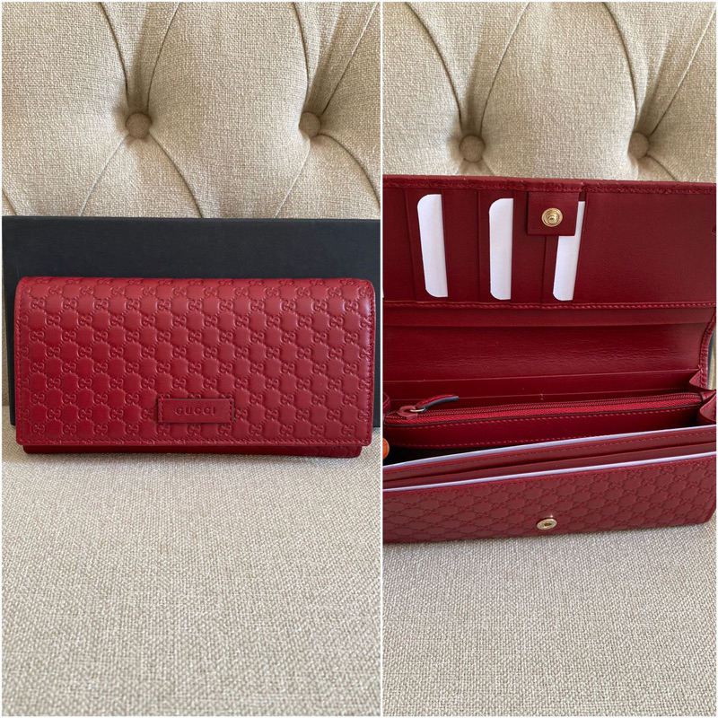 DOMPET TAS GUCCI 2935-1 SUPER, BAHAN WATERPROFF, UK.23X12X2CM TALI