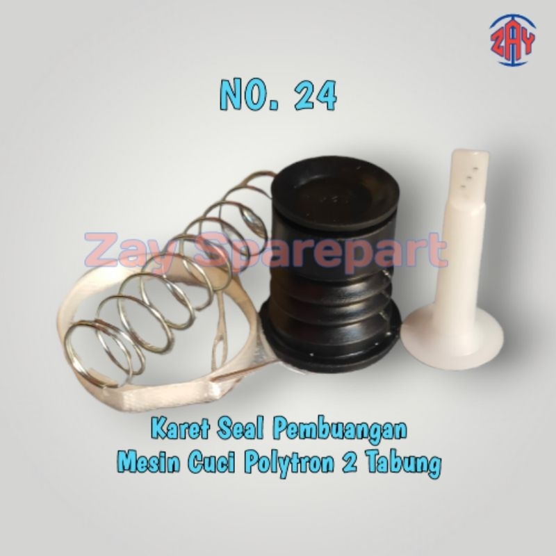 Jual Set Seal Karet Pembuangan Air Mesin Cuci Polytron Tabung