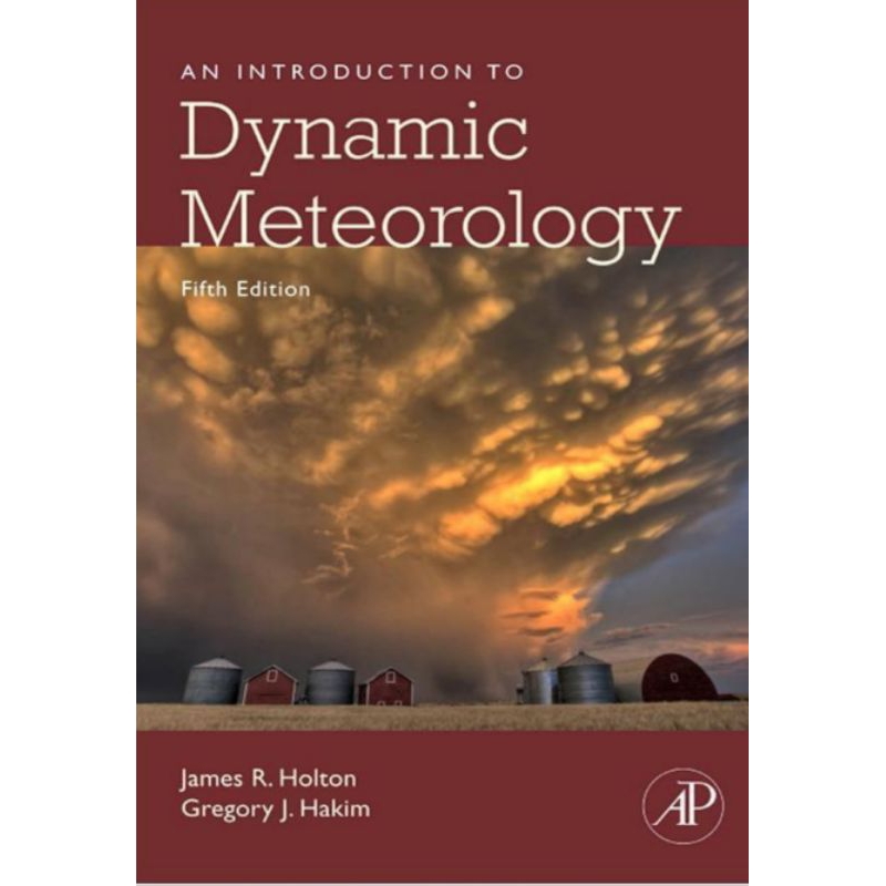 Jual An Introduction to Dynamic Meteorology fifth edition by james 