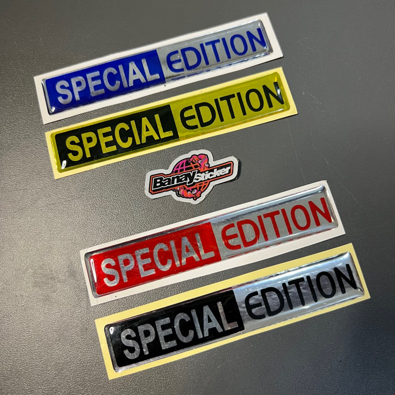 Jual Stiker Sticker Emblem SPECIAL EDITION timbul | Shopee Indonesia