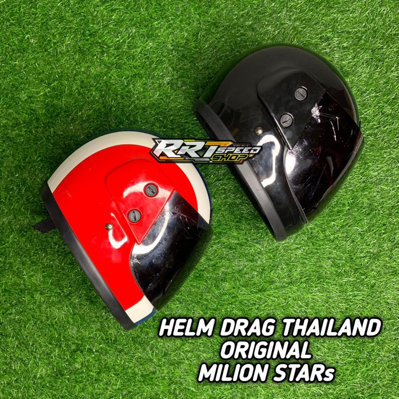 Jual HELM HELMET MINI KECIL DRAG BIKE THAILAND RACING Shopee Indonesia
