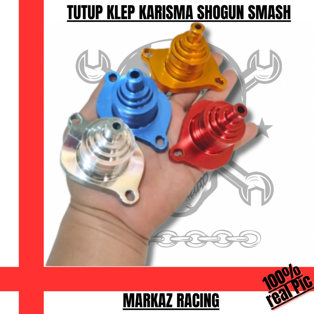 Jual Tutup Klep Karisma Tutup Klep Smash Shogun Cnc Varian Warna Shopee Indonesia