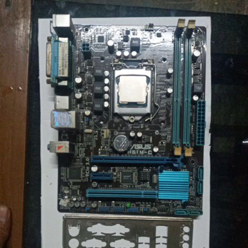Jual Motherboard Asus seri H61M-C | Shopee Indonesia