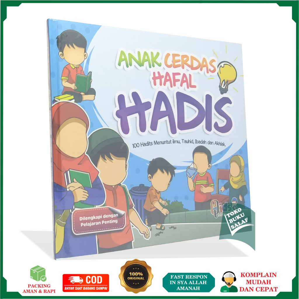 Jual Anak Cerdas Hafal Hadis Buku Anak 100 Hafalan Hadits Menuntut Ilmu ...