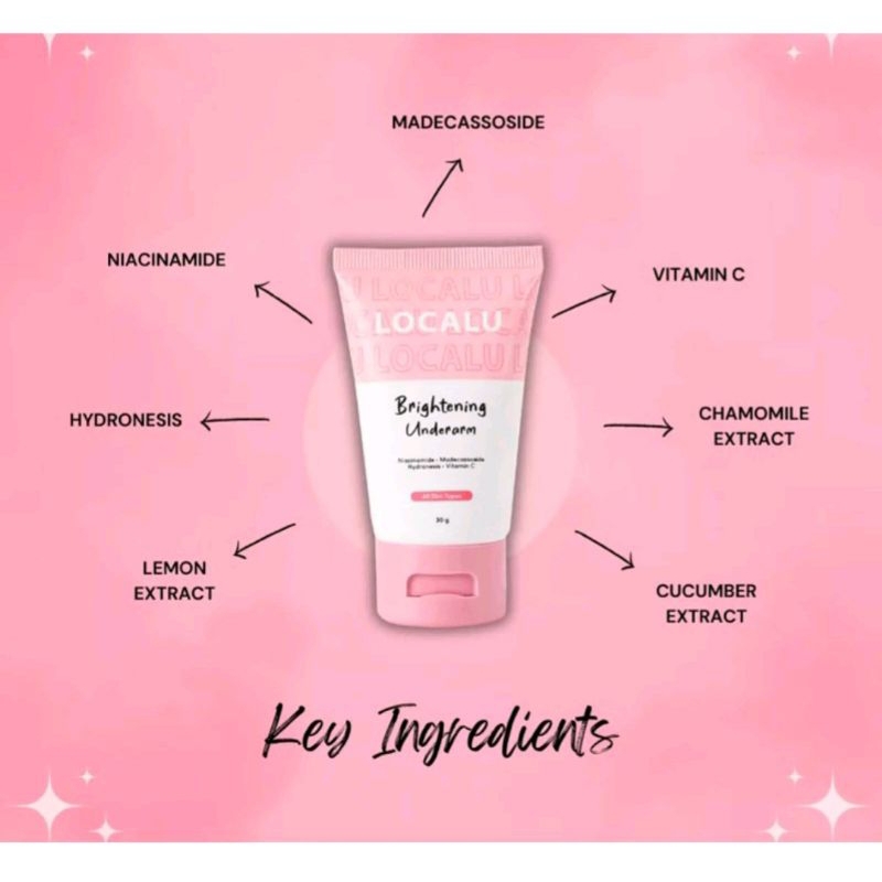 Jual Localu Brightening Underarm 30g | Shopee Indonesia
