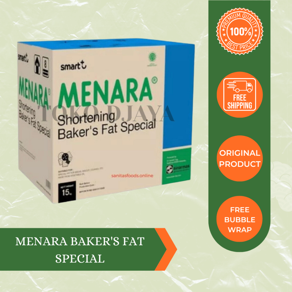 Jual Menara Baker's Fat Classic / Shortening Buttercream [250 gr
