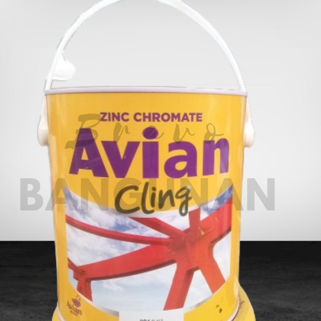 Jual AVIAN CLING ZINC CHROMATE 5KG / CAT DASAR BESI Shopee Indonesia