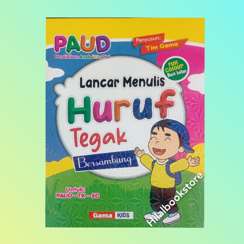 Jual Buku Lancar Menulis Huruf Tegak Bersambung (Gm) | Shopee Indonesia