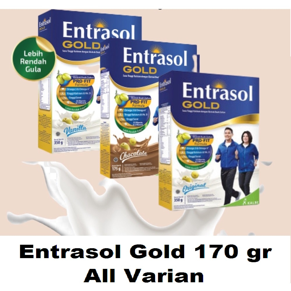Jual Susu Entrasol Gold 170 gram Rasa | Shopee Indonesia