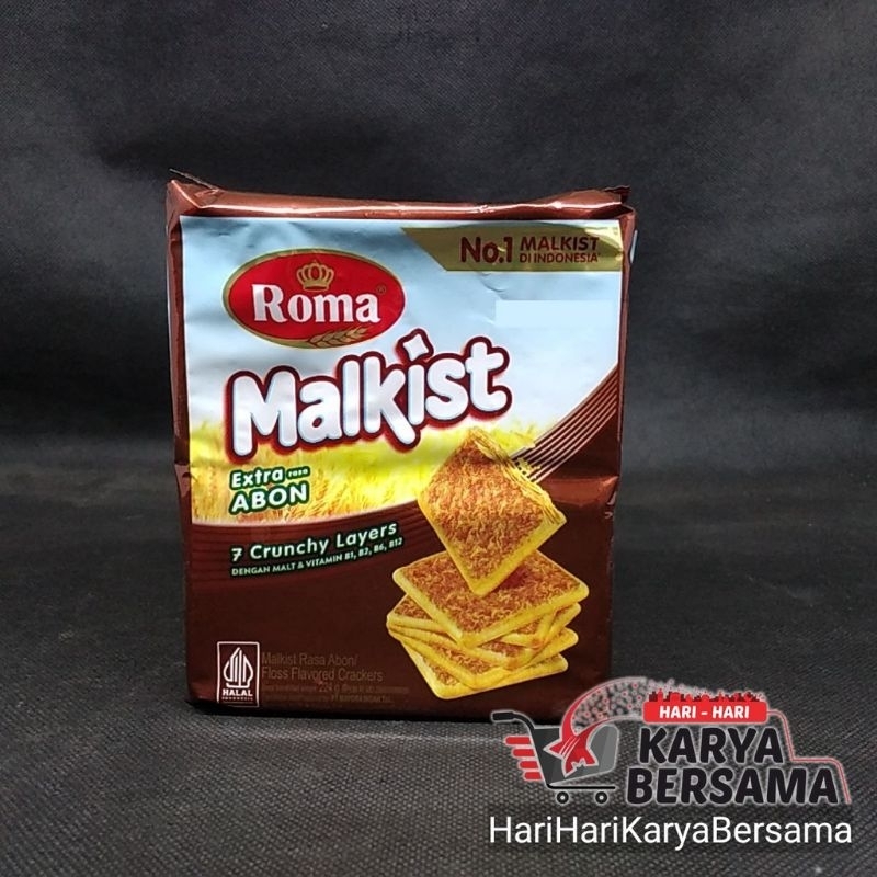 Jual ROMA MALKIST CRACKERS 224G | Shopee Indonesia