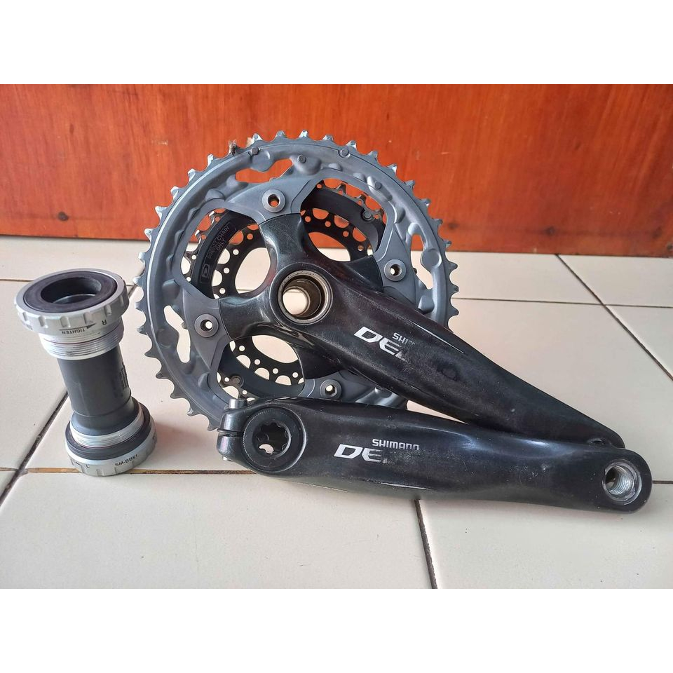 Jual Crank Shimano Deore M590 3 speed Shopee Indonesia