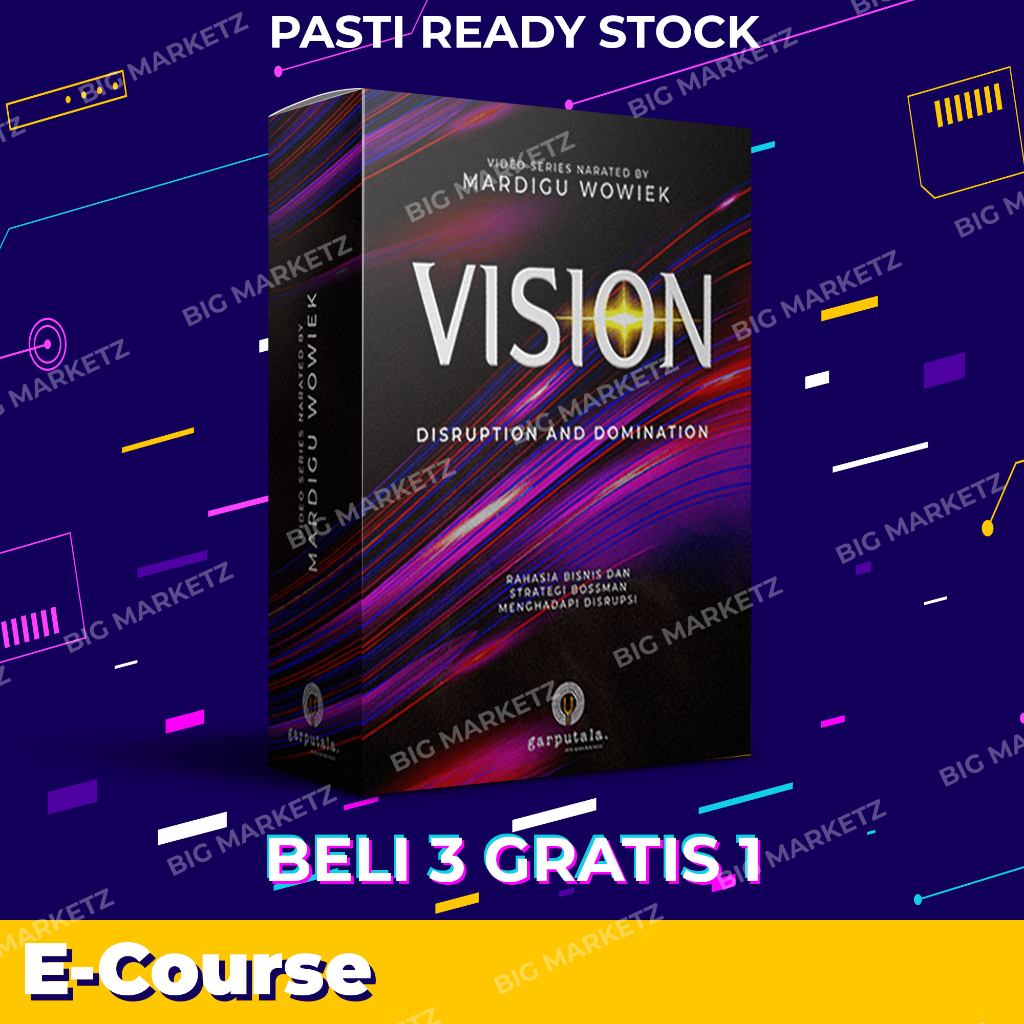 Jual VISION 2030 - Melihat Prediksi Masa Depan Dari Sekarang - Course