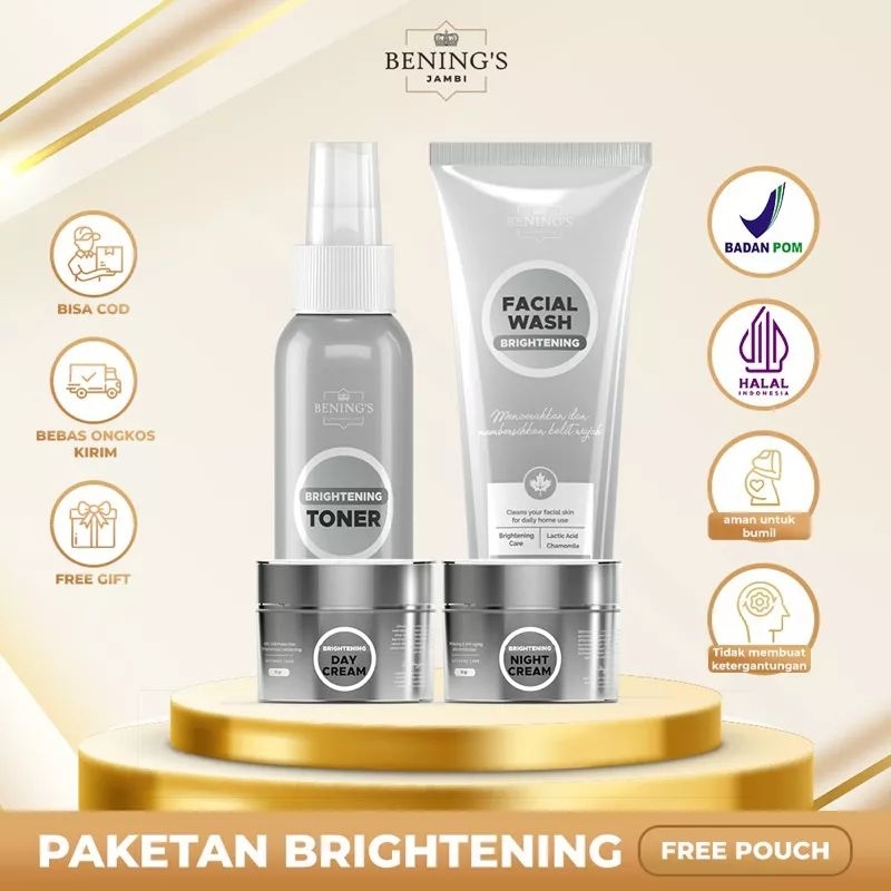 Jual BENINGS PAKET EXCLUSIVE SKINCARE BENING'S DR.OKY PRATAMA | Shopee ...