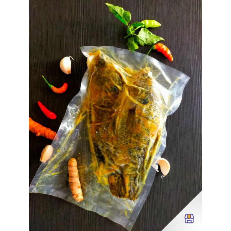 Ikan Nila yang siap dimasak dengan bumbu halus