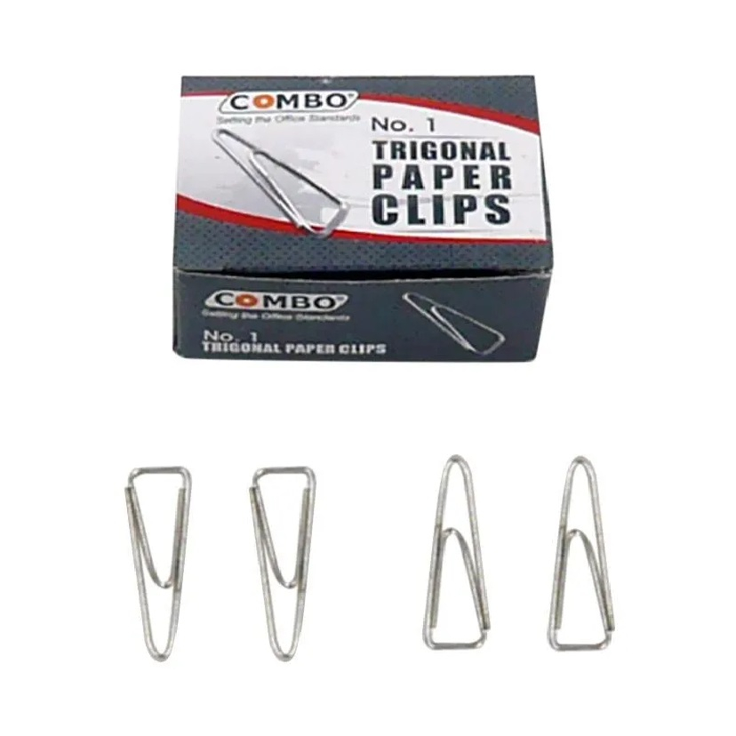 Jual Penjepit Kertas / Paper Clip Kecil / Klip Kecil / Trigonal Paper