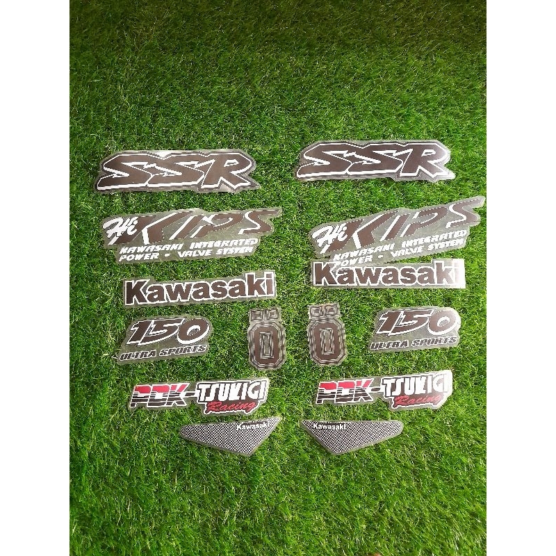 Jual sticker striping ninja KRR SSR variasi transparan bisa riquest ...