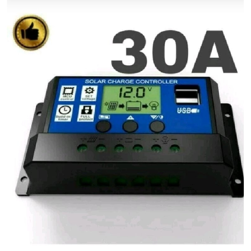 Jual solar charge controller 10A 20A 30A Cell PWM pengisi daya Surya ...