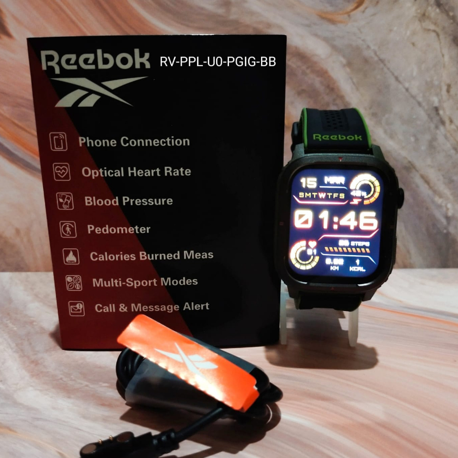 Jual JAM TANGAN PRIA REEBOK RV-PPL-UO-PGIG-BB SMART WATCH DIGITAL ...