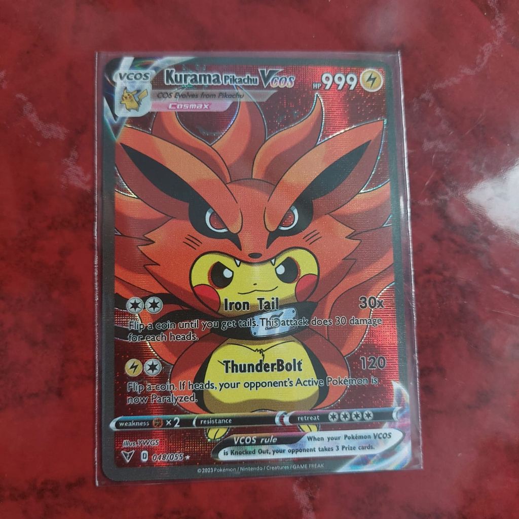 Jual KARTU POKEMON TCG HOLOGRAM ENGLISH VERSION PIKACHU VCOS