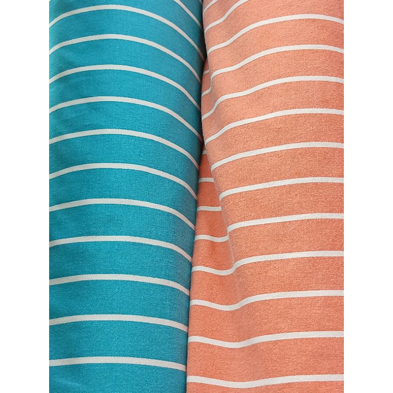 Jual BAHAN KAIN KATUN TWILL GARIS SALUR | Shopee Indonesia