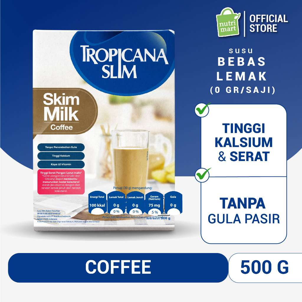 Tidak seperti susu full cream yang mengandung 8 - 12.5 gram lemak per saji,...