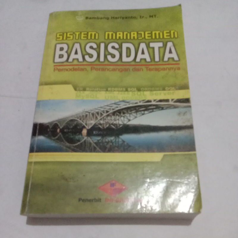 Jual Sistem Manajemen Basisdata Pemodelan, Perancangan Dan Terapannya ...