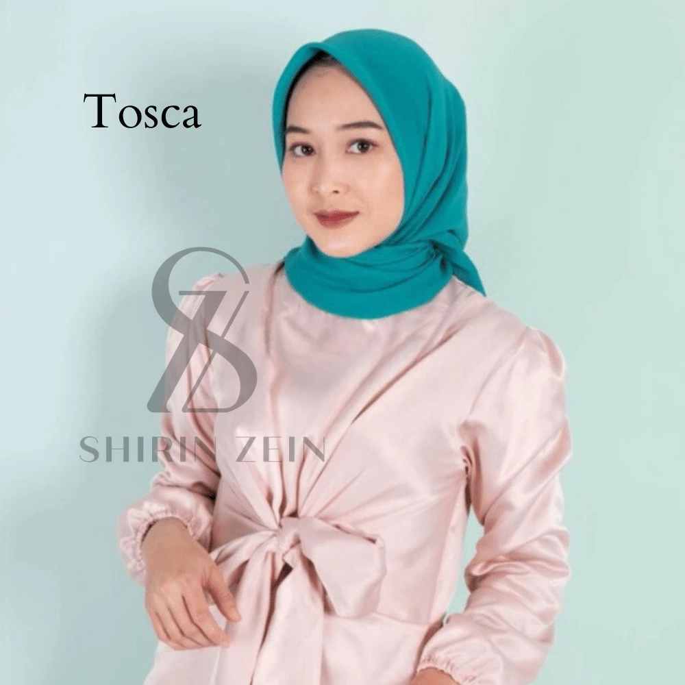Tampilan Jilbab Segiempat Bella Square Premium