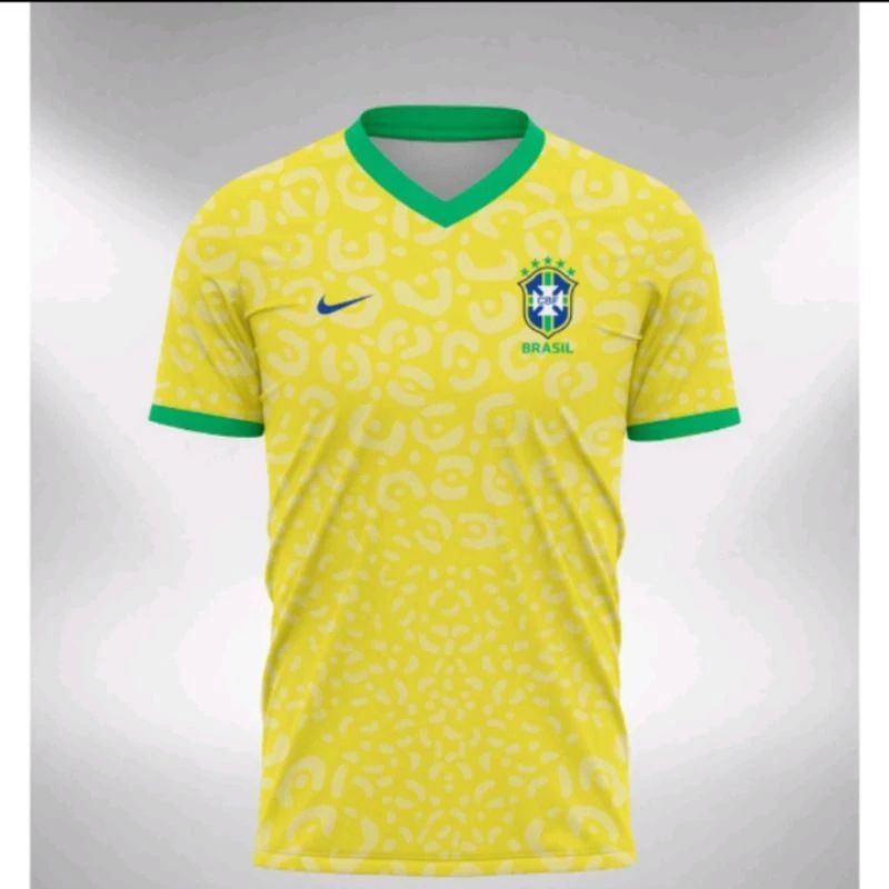 Jual JERSEY BRAZIL HOME AWAY 2022/2023 FULL PRINTING (Free Nama + No