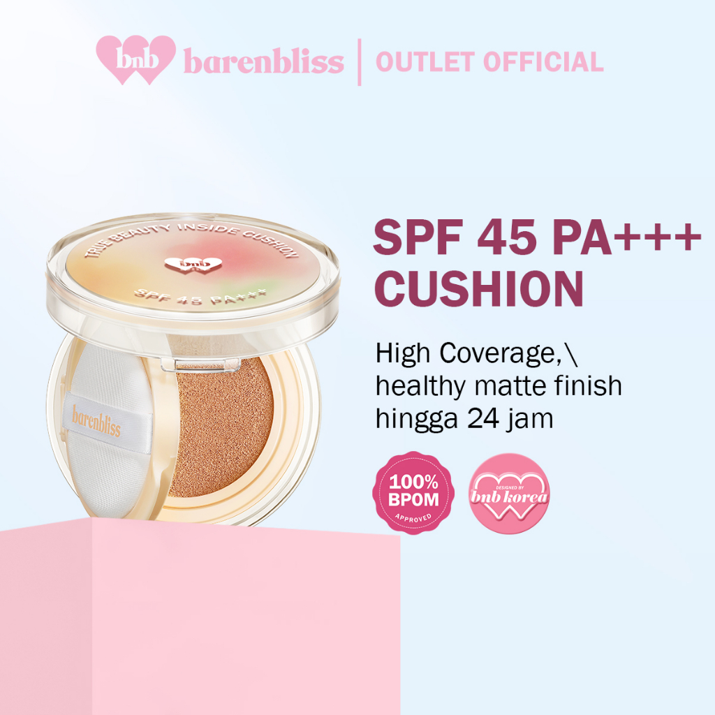 Jual BNB Barenbliss Korean Bloomatte True Beauty Inside Cushion「24H ...