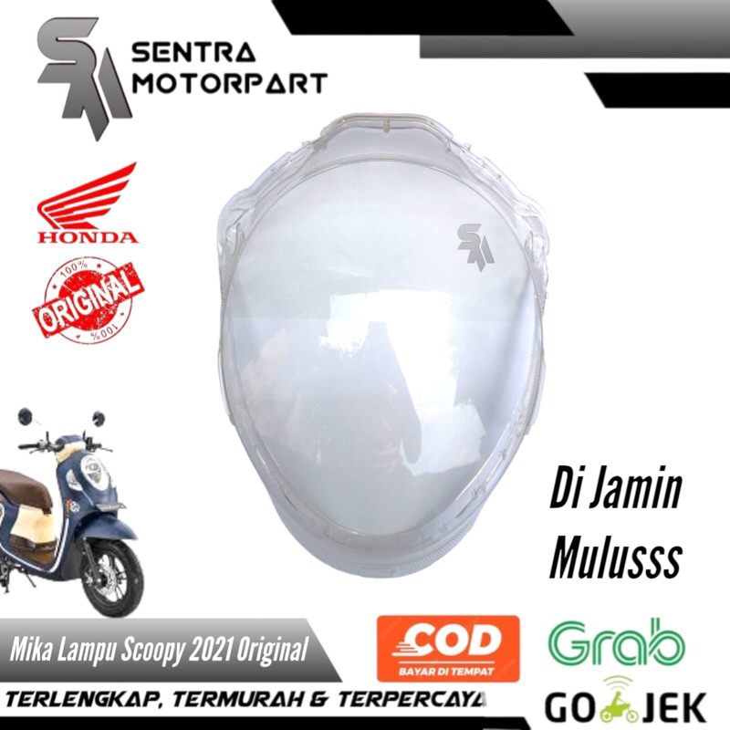 Jual Mika Kaca Lampu Head Lamp Depan All New Honda Scoopy Prestige Esp K F