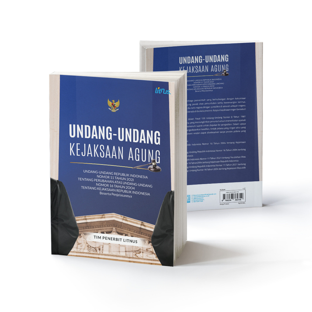 Jual Undang Undang Kejaksaan Agung - UU Republik Indonesia Nomor 11 ...