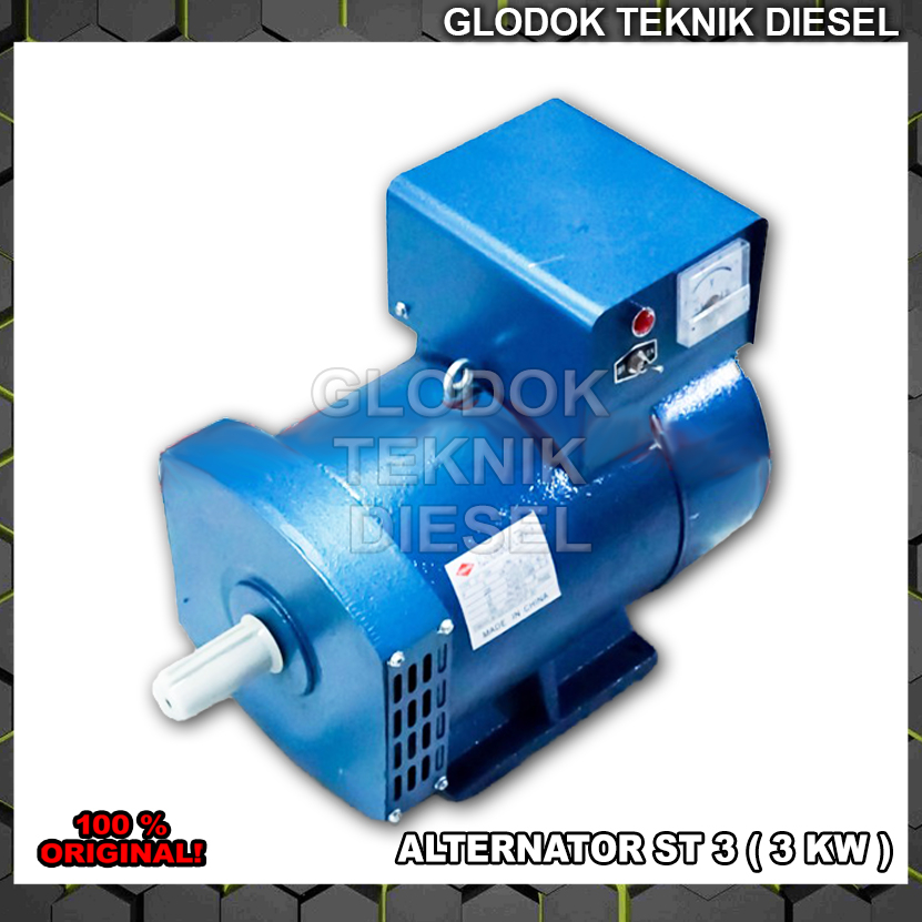 Jual Alternator Dinamo Pembangkit Listrik STC ST 3 KW Altenator 3KW ...