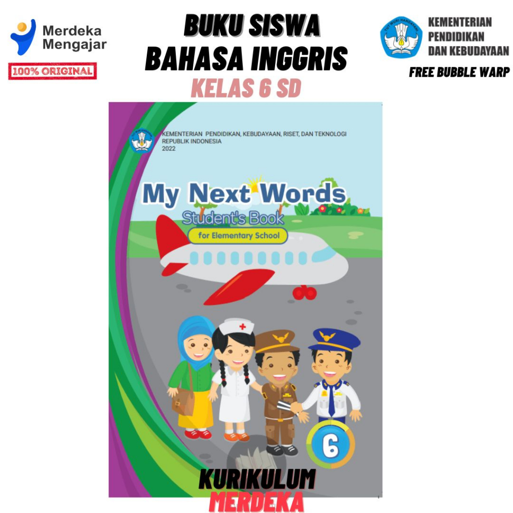 Jual Buku Bahasa Inggris Kelas 6 SD Kurikulum Merdeka Shopee Indonesia