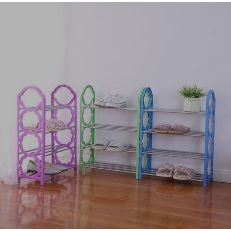 Jual Rak sepatu 4 rak | Shopee Indonesia