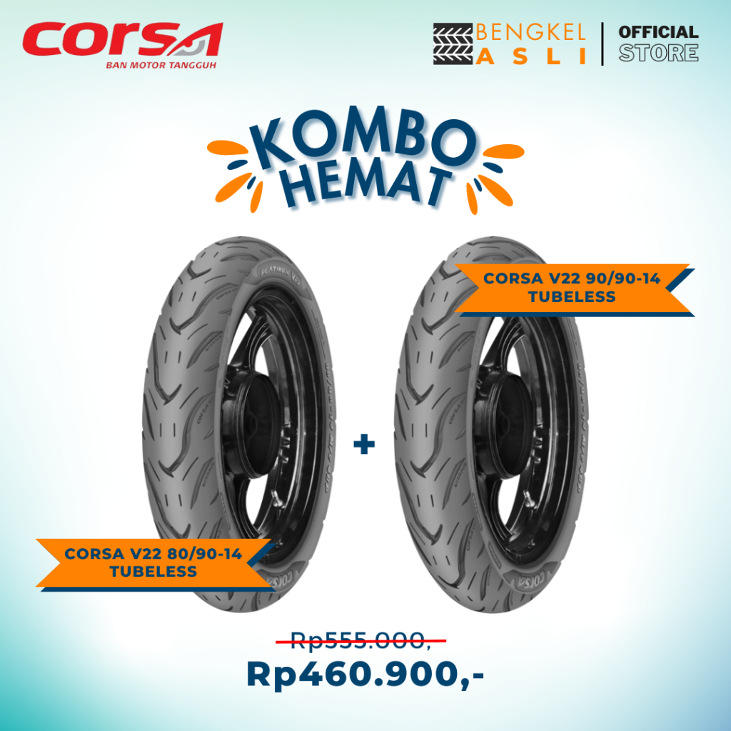 harga ban corsa platinum v22 ring 14