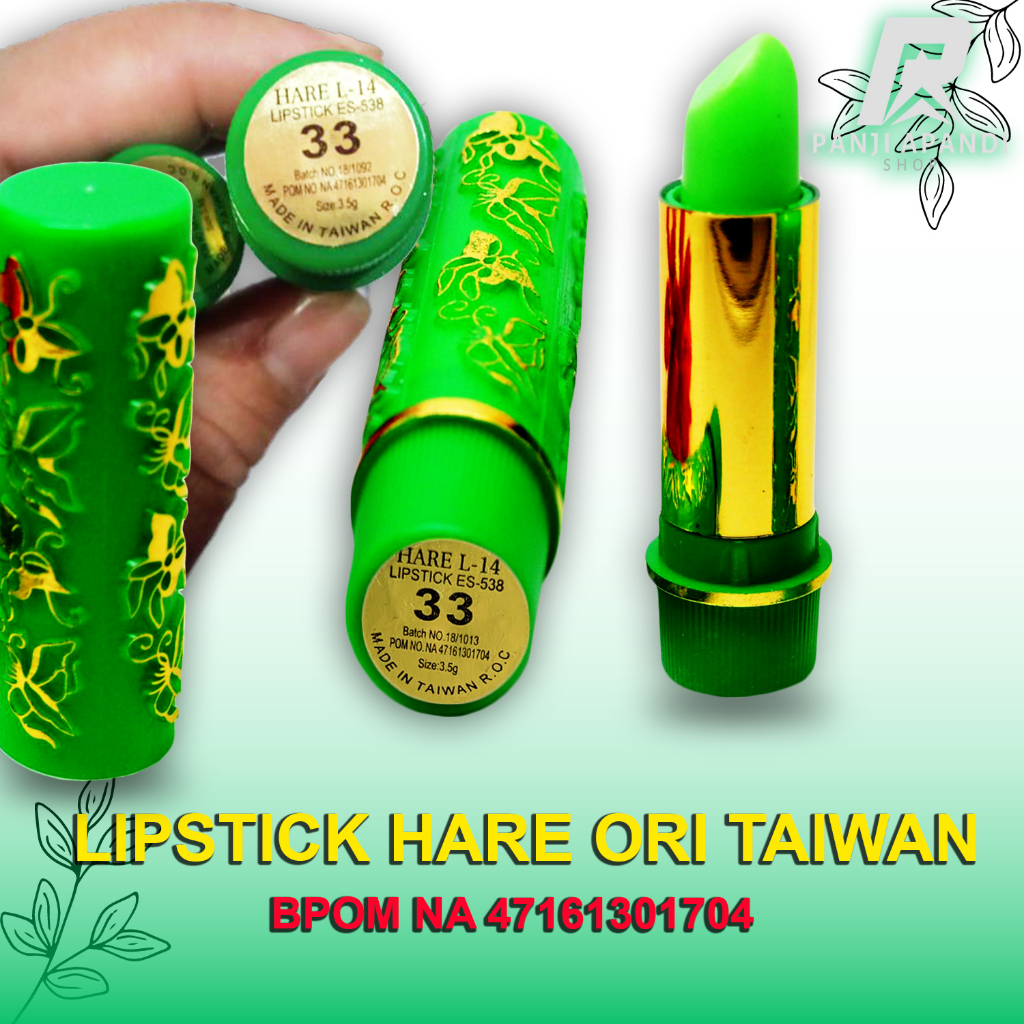 Jual [ORIGINAL] LIPSTICK HIJAU LIPSTICK HARE HALAL LIPSTICK HARE