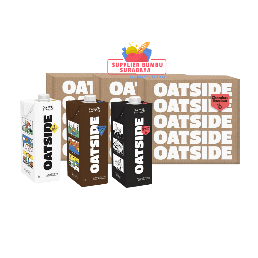 Jual Oatside Oat Milk Barista Blend Original Chocolate Hazelnut 1l Box