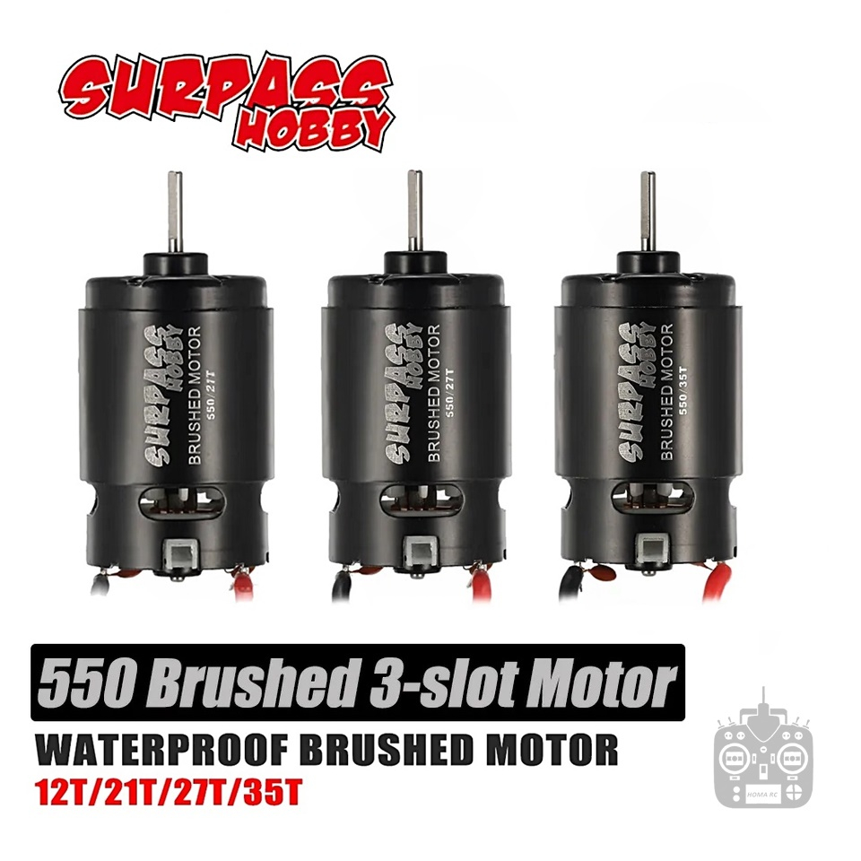 SURPASS HOBBY RC Ventola Del Motore Ventola Di Raffreddamento Dissipatore Di Calore In Metallo Per Auto RC 1/8 1/10 Scala 1/12 380 390 540 550 Motore Brushless 28/29/36mm - Foto 5