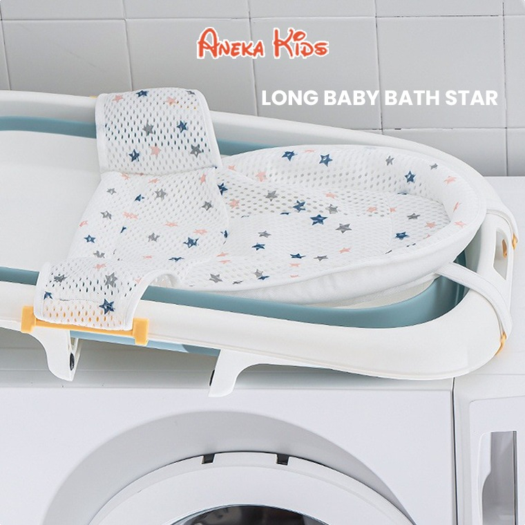 Jual LONG BABY BATH NET Tikar Jaring Mandi Bak Mandi Bayi Baru Lahir