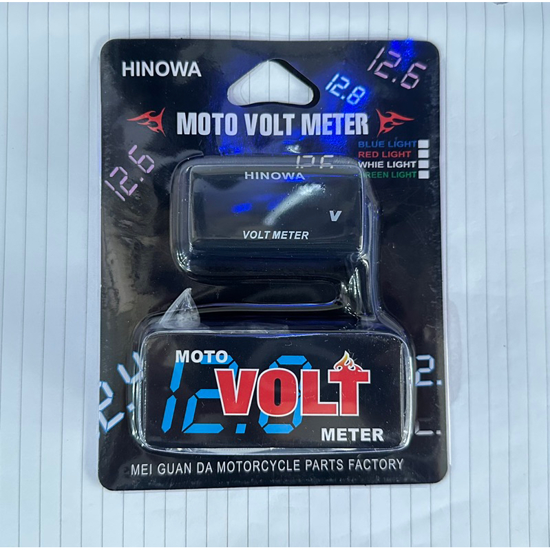 Jual Volt meter aki motor universal | Shopee Indonesia