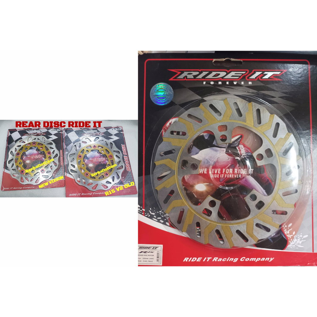 Jual DISC PIRINGAN CAKRAM BELAKANG REAR NINJA 150 R S SS R15 OLD V2 ...